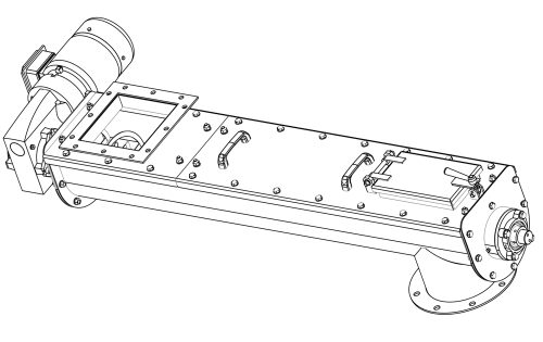 Mieszalnik ślimakowy BKSM200.1500